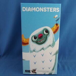 DIAMONSTERS Card Game by IDW Games, Pandasaurus, Used, Complete In Box